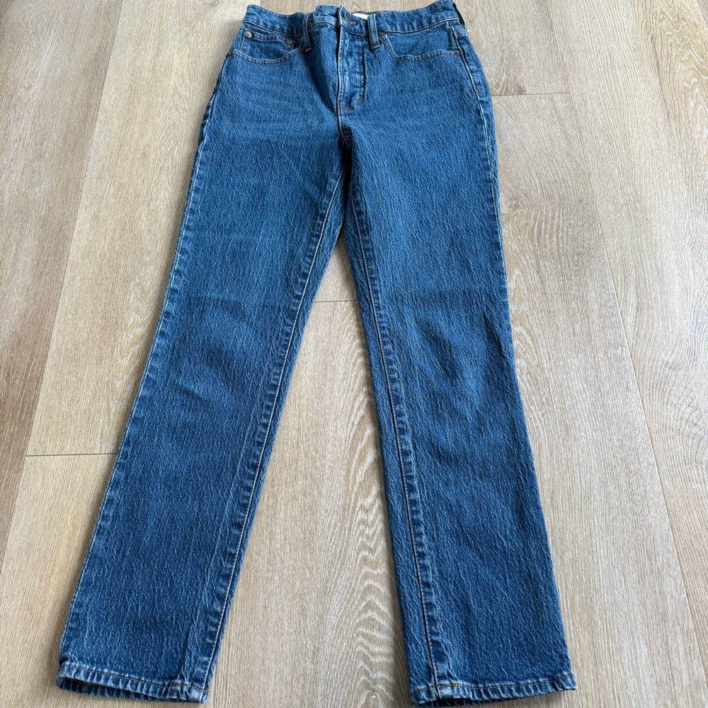 Madewell The Perfect Vintage Blue Denim Jeans